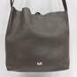 Michael Kors Women's Gray Leather Purse image number 4