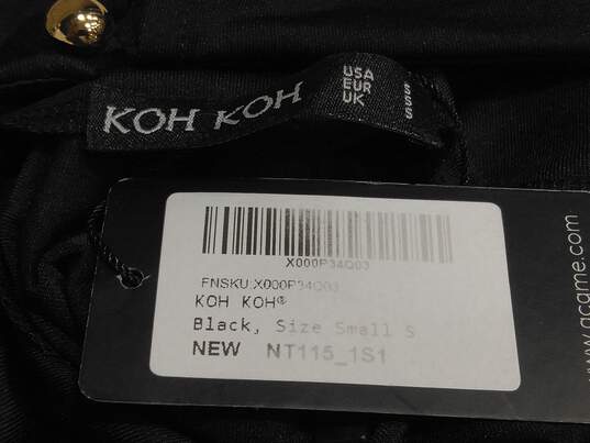 Koh Koh Black Dress Size Small image number 5