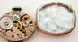 Vintage Croton Nivida Grenchen 14K White Gold Case 0.05 CTTW Diamond 17 Jewel Ladies Watch 13.6g image number 5
