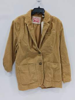Levi Strauss & Co (Levi's) Light Brown Corduroy Jacket/Blazer Size M NWT