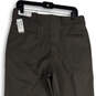 NWT Mens Gray Pleated Slash Pocket Straight Leg Dress Pants Size 33R image number 4