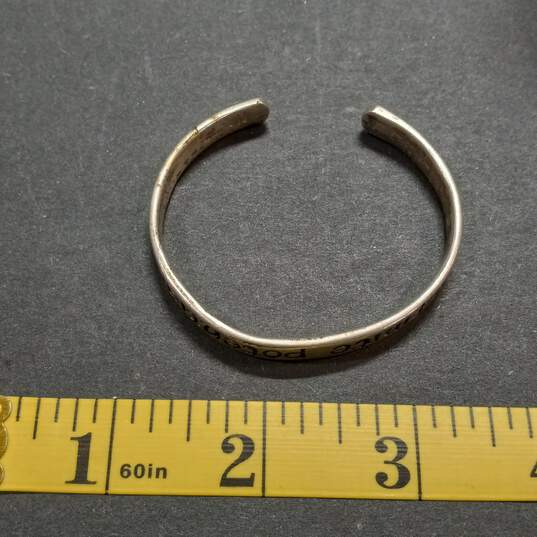 Bundle of 3 Sterling Silver Cuff Bracelet image number 7