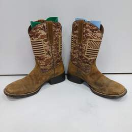 Ariat Men's Patriot Sand Storm Camo Western Boots Style 10019959 Size 7.5D alternative image