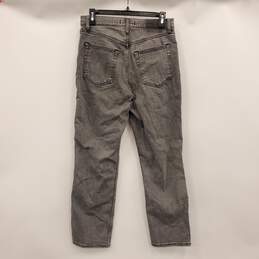 Abercrombie & Fitch Women Gray Wash Ultra High Rise Jeans NWT sz 28 alternative image