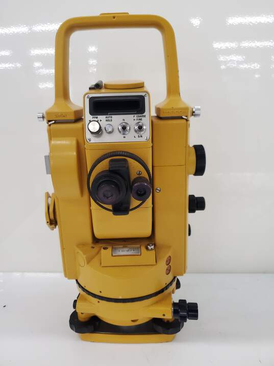 Topcon GTS-213 Electronic Surveying Total Station w Hard Case image number 5