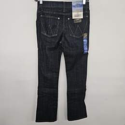 Retro Slim Boot Cut Blue Jeans alternative image