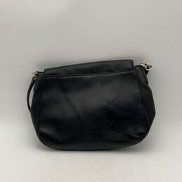 Kate Spade New York Womens Black Leather Inner Pocket Zipper Shoulder Bag alternative image
