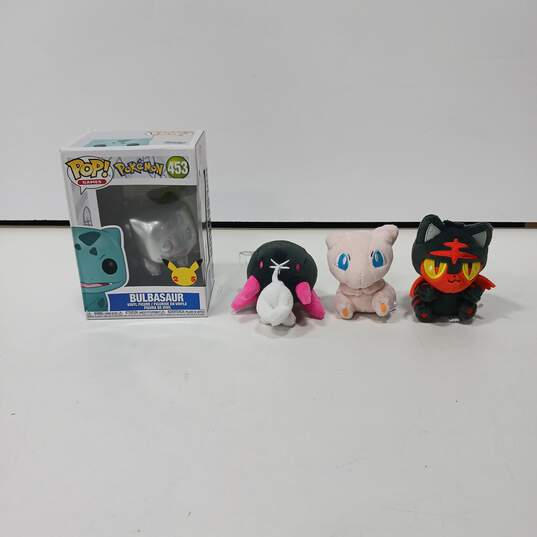 4pc Bundle of Assorted Pokémon Toys image number 1
