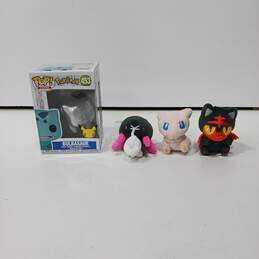 4pc Bundle of Assorted Pokémon Toys