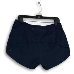 Lululemon Womens Navy Blue Elastic Waist Pull-On Athletic Shorts Size 10T alternative image