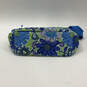 Authentic NWT Womens Green Blue Daisy Floral Adjustable Crossbody Bag image number 3
