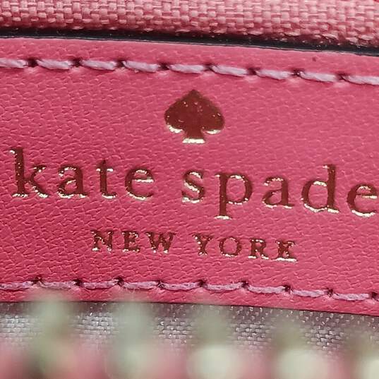 Kate Spade Zip Around Wallet Deep Dahlia image number 5