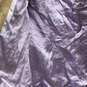 NWT Womens Beige Purple Long Sleeve Peak Lapel One-Button Blazer Size 6 image number 4
