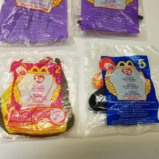 McDonald's Ty Teenie Beanie Babies Bundle Lot of 4 NIP image number 2