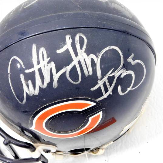 Urlacher/Colvin/Thomas Signed Mini-Helmet Chicago Bears image number 6