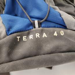 The North Face Terra 40L Internal Frame Blue/Gray Hiking Backpacking Bag alternative image
