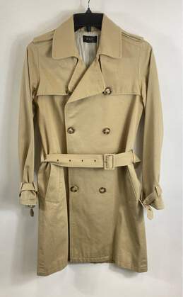 A.P.C Rue Madame Paris Tan Coat - Size 34