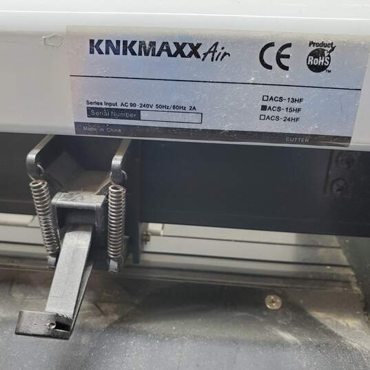 Klic-N-Kut Untested P/R* KNK MAXX Air Cutting Machine image number 3