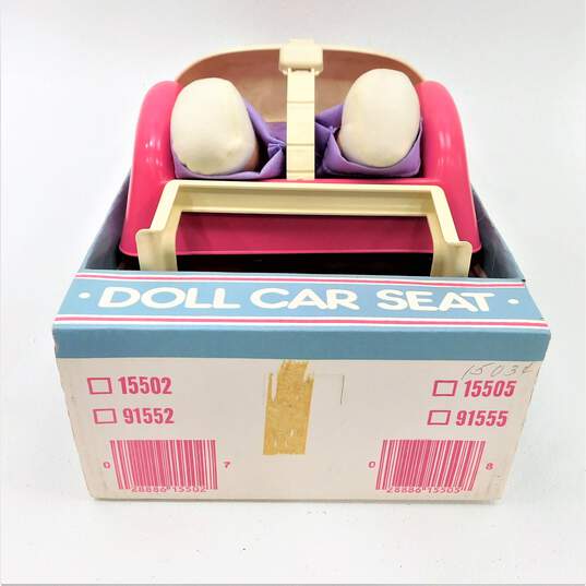 Vintage Goldberger Doll W/ Car Seat Toys IOB image number 5
