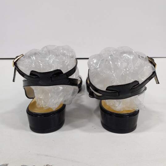 Michael Kors Women's Black Patent Leather Platform Sandal Size 9 image number 5