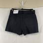 Women's Charcoal Wash LOFT Hi-Rise Cut Off Denim Shorts, Sz. 28 image number 2