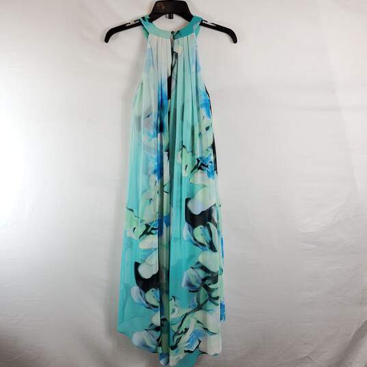 Vince Camuto Women Turquoise Dress Sz 0 image number 2