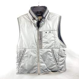 Calvin Klein Men Silver Vest Jacket XL
