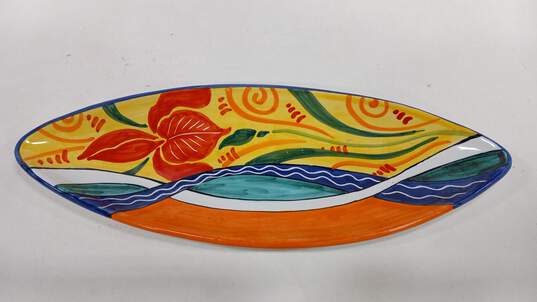 Ceramica Ruocco Minori Colorful Relish Dish image number 5