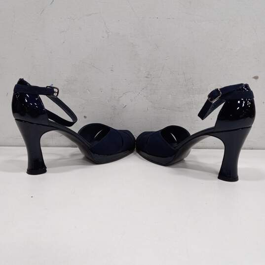 Women's Navy Crepe Size 7.5 image number 3