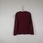 Womens Long Sleeve Crew Neck Classic Pullover T-Shirt Size Large image number 1