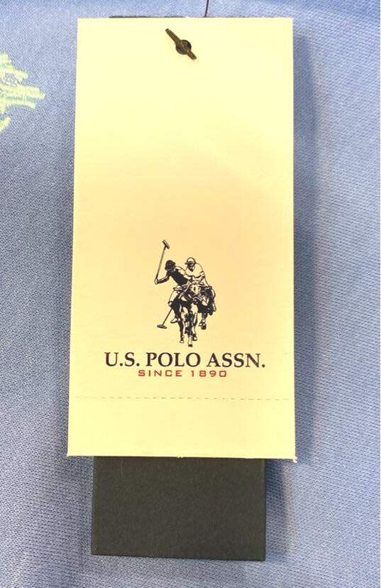 U.S Polo Assn. Blue Polo - Size X Large image number 5