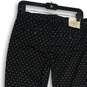 NWT Gap Womens Black White Polka Dot Slash Pocket Slim Fit Khaki Pants Size 2 image number 4