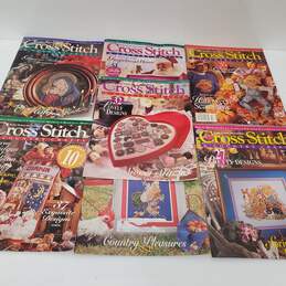 Vintage Cross Stitch Magazine Lot x14 #1 alternative image