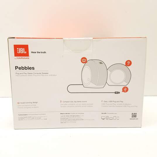 JBL Pebbles Plug and Play Stereo Computer Speakers image number 6