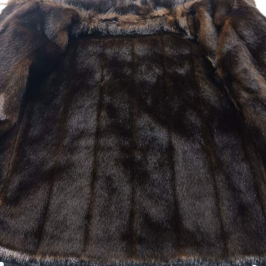 Women's Fur Lined Jean Jacket image number 5