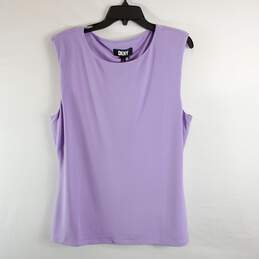 DKNY Women Purple Blouse XL NWT alternative image