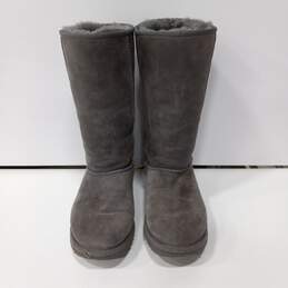 UGG Women's Gray Suede Boots Size 9