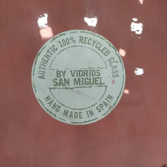 Vidrios San Miguel Large Pink Recycled Glass Vase image number 2