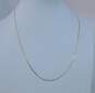 14K Yellow Gold Herringbone Chain Necklace for Repair 1.9g image number 1
