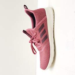 Adidas Women's Dark Pink Knit Sneakers Size 7
