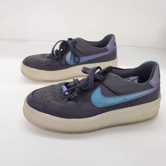 Despido espejo pasado Buy the Nike Air Force 1 Sage Low LX Oil Grey Women's Size 9.5 |  GoodwillFinds