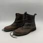 Dr. Martens Mens Niel AW004 Brown Leather Lace Up Combat Boots Size 12M image number 3