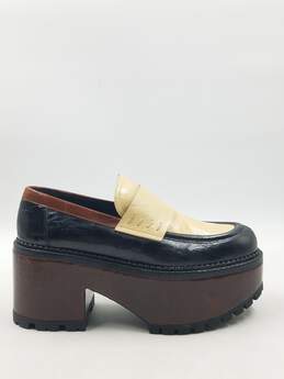 Authentic Marni Black Platform Loafers W 9