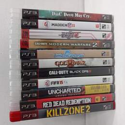 PlayStation 3 Video Games Assorted 11pc Bundle