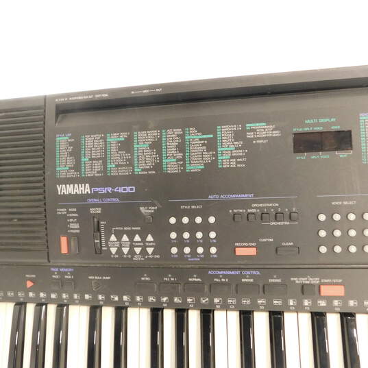 VNTG Yamaha Brand PSR-400 Model Electronic Keyboard image number 3
