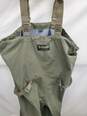 Men Overall Coverall Style Full Waders Army Grey Green Boot Size XXL image number 1