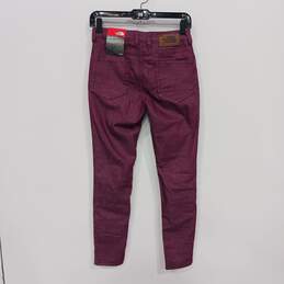 The North Face Women's Slim Fit Purple Pants Size 0 NWT alternative image