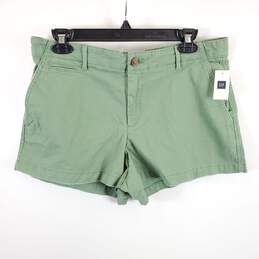 GAP Women Olive Green Shorts Sz 10 NWT