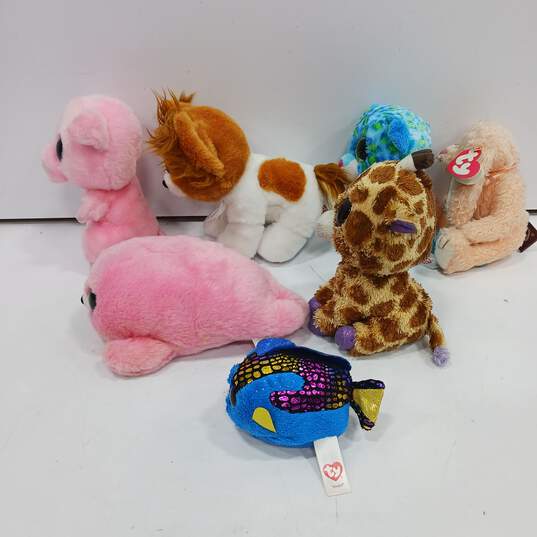 Bundle of 8 TY Beanie Babies Boos Plushes image number 5