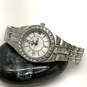 Designer Relic ZR11788 Pave Silver-Tone Round Dial Date Analog Wristwatch image number 2